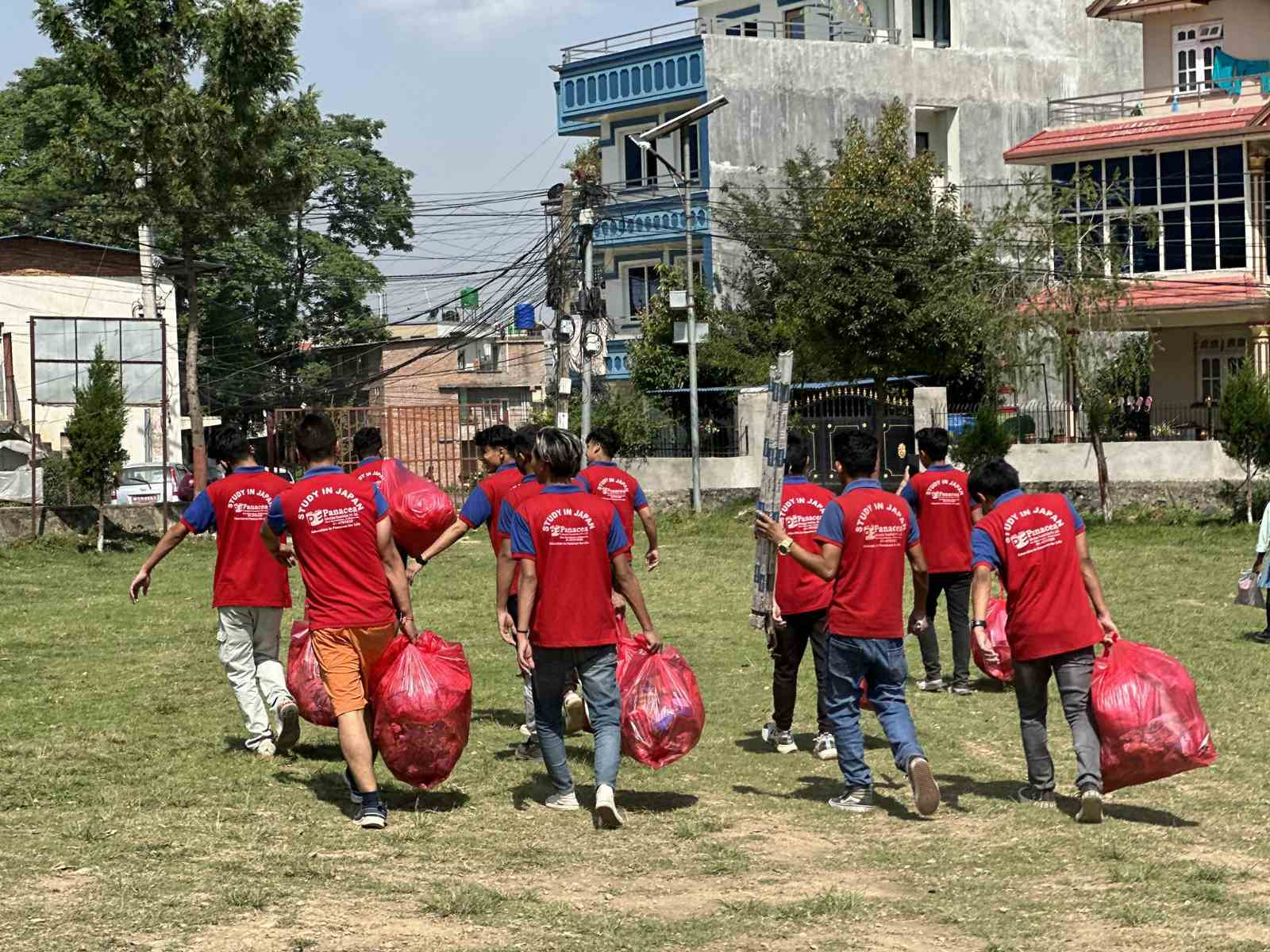 Cleanliness Program in Shasambhu Mai Temple